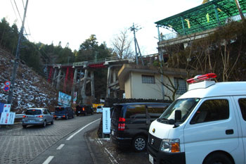 ケーブルカー乗り場