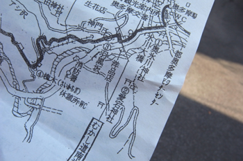 奥多摩むかしみちの道中