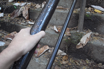 奥多摩むかしみちの道中