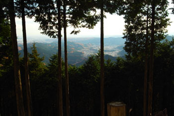 山頂からの展望
