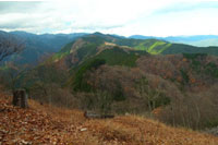 岩茸石山からの展望