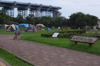 若洲公園キャンプ場