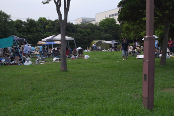 若洲公園キャンプ場